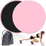Sliders Fitness,2 Stück Exercise Sliders Fitness Multifunktions Doppelseitige Gleitscheiben Disc...