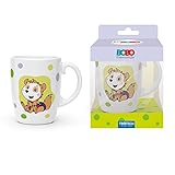 Trötsch Bobo Siebenschläfer Kindertasse grün Geschenktasse aus Porzellan: Kindergeschirr Tasse...