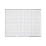 Bi-Office Planer New Generation, Magnetisch Karierter Oberfläche, 25x25mm Karos, Planungstafel mit...