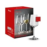 Spiegelau Weißweingläser 4er Set, 440 ml, LifeStyle, 4450172, Weinglas aus Kristallglas,...