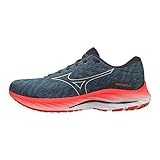 Mizuno Herren Wave Rider 26 Running Shoes, Provincial Blue/Nimbus Cloud/Soleil, 44 EU