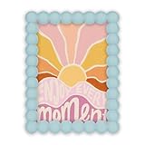 matches21 HOME & HOBBY Bilderrahmen 15 x 20 cm Bubble-Design Deko-Rahmen in Pastellblau - Schöne...