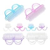 Beaupretty 8 Stück Teiliges Nagelbürsten mit Griff Weiche Reinigungsbürsten für Nägel Effektive...
