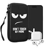 kwmobile Handytasche für Smartphones L - 6,5' - Neopren Handy Tasche Hülle Cover Case Schutzhülle...