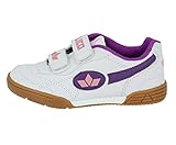 Lico Bernie V Mädchen Multisport Indoor Schuhe, Weiß/ Lila/ Rosa, 36 EU