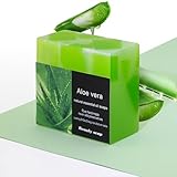 Shefave Seifen Aloe Vera, Natürliche Seife für Gesicht und Körper, Premium Soap Face Wash Bar...