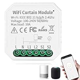 Smart Home Rolladensteuerung Modul,Tuya Wifi Smart Vorhangschalter,Drahtlose Fernbedienung...