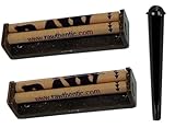 yaoviz Set 2x RAW konische Drehmaschine KingSize 110mm Jointroller - Jointhülle schwarz...