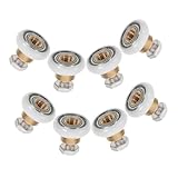 NUOBESTY 8 Stück Teiliges Duschtür Ersatzset Wasserdichtes Design Hochwertige Robuste Laufrollen...