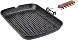 WECOOK! Ecochef Titan Grillpfanne für Induktion, gestreift, 34 x 24 cm, 5 Schichten, Quantanium,...