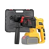 FormiPow Akku Bohrhammer, 800W 6J Abbruchhammer Kompatibel mit Makita 18V Akku, Variable...
