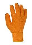 (144 Paar) teXXor Handschuhe Grobstrickhandschuhe Criss Cross 144 x orange 11