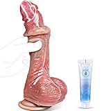 Realistischer Dildo Sex Spielzeug für die Frauen Männer - Silikon Anal Dildos für Paare mit...