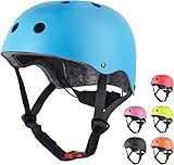 Kinderhelm für 3-8 Jahre Jungen Mädchen, 48-54cm Kleinkind Fahrradhelm Micro Scooter Helm Kinder...