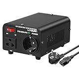 Cantonape 500W Spannungswandler, 230V bis 110V USA Spannungswandler Ringkern-Transformator 500VA Pro...