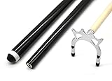 BILMAG Billard Zubehör Cue Queue Brücke Queuebrücke Oma Chrom + Holzstiel 145cm 2-TLG (Spider...