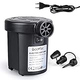 Elektrische Luftpumpe Deeplee Multifunktion Elektropumpe,2 in 1 Inflate und Deflate Elektrische Pump...