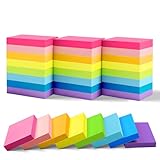 24 Packung Haftnotizen Klebezettel,50 x 38 mm Klein Sticky Notes,Selbstklebende Notizzettel...