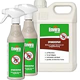 Envira Spinnen-Spray - Anti-Spinnen-Mittel Mit Langzeitwirkung - Geruchlos & Auf Wasserbasis - 2 x...