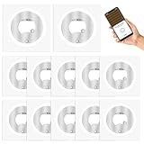 AXFEE 10 Stück NFC Tag Sticker, NTAG216 Chips NFC Tag, 888 Byte Speicher Sticker Programmierbar,...