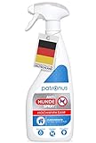 Patronus Hunde-Abwehrspray gegen Urinieren & Ankauen 500ml - Fernhalte-Spray gegen Hunde mit...