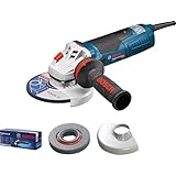 Bosch Professional Winkelschleifer GWS 19-125 CIE (inkl. Aufnahmeflansch, Schutzhaube, Spannmutter,...