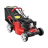 Viertakt Benzin Rasenmäher, 140CC 5HP Benzinrasenmäher Einzylinder-Benzin-Rasenmäher...