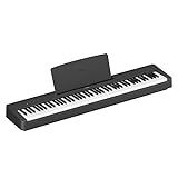 Yamaha P-145 Digital Piano, Schwarz – Leichtes und tragbares Digital Piano mit der...