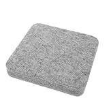 SHINEOFI Hochdichtes Nadelfilz Pad aus Natürlicher Wolle Quadratische Filzmatte für Präzises...