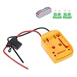 HARFINGTON Batterie-Adapter-Konverter für DIY Rc Auto LKW Spielzeug 20 V Batterie,...