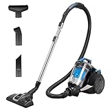 KLAMER Staubsauger Beutellos, Bodenstaubsauger ohne Beutel, Ideal für Haustierbesitzer gegen...
