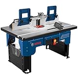 BOSCH RA1141 66.0 cm x 16-1/5.1 cm Laminated MDF Top Portable Jobsite Router Table with 2-1/5.1 cm...