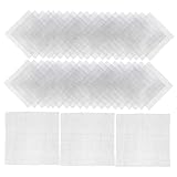 MOBUTOFU 50 Stück Quadratische Blumenkübel Mesh Pads Hochdichte Drainagematte für...