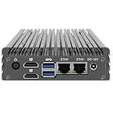 Firewall Micro Appliance, 2 Port i226-V 2.5G LAN Fanless Mini PC Intel N100, No DDR5 No NVMe, 1* CPU...