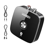 UGREEN Bluetooth 5.3 Adapter Stereoanlage mit 3.5mm RCA Buchse Bluetooth Aux Adapter Bluetooth...