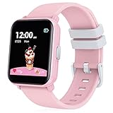 Smartwatch Fitnessuhr Armbanduhr Uhren Tracker - Smart Watch Kinder Mädchen Jungen 1,4 Touchscreen...