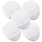 SAFIGLE 5 Stück Teiliges Atmungsaktive Waschbeständige Elektrisch ableitende Arbeitsmütze aus...