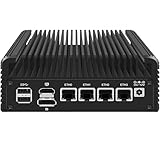 KingnovyPC Upgrade Firewall Micro Appliance, 4 LAN i226 2.5GbE Fanless Firewall Mini PC i3 N305,No...