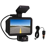 Auto Dual Dashcam, Fydun HD Display Dashboard Fahrrekorder 120 Grad Weitwinkel Notaufnahme Universal...