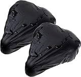 Oykrueats 2er Set Sattelschutz Wasserdicht Fahrrad,Schwarz Fahrradsattel Regenschutz,Elastische...