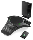 Snom C620 Schnurloses DECT Konferenztelefon - Konferenzmikrofon & Konferenzlautsprecher mit 2...