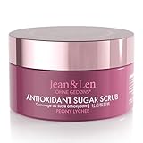 Jean & Len Antioxidant Sugar Scrub Peony & Lychee, für ein duftendes Reinigungserlebnis, mit...