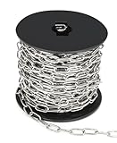 50ft Edelstahlkette, 1.5mm hängende Kette, Jack Chain, Metallketten sind anpassbar für hängende...