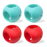 ComPDCVD 4 Stück Waschkugel für Waschmaschine Anti Limescale Magnetic Ball Waschball Wäschekugel...