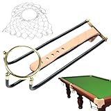 Billardtaschenschiene, Billardtischschiene, Billardtisch-Schiene, Taschenschiene mit Netztaschen |...