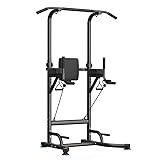 Botifly Power Tower Dip Station Klimmzugstange Freistehend Höhenverstellbar von 159-233cm...