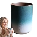 Duroecsain Keramik-Kaffeetassen, Teetasse aus Keramik – 220 ml Farbverlaufsmilchtasse |...