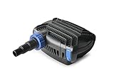 AquaOne Eco Teichpumpe CTF-B 5000 30 Watt 5000l /h I Hochwertige Teichpumpe mit Filter I Spezielle...