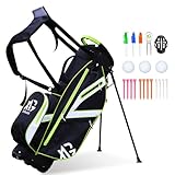 XDriveMax Golf-Standtasche, leichte Golftasche mit Ständer für Männer und Frauen,...