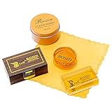 Fansjoy 2 Stück Kolophonium, Natürliches Kolophonium Geige mit Fall, Staubarmes Rosin für...